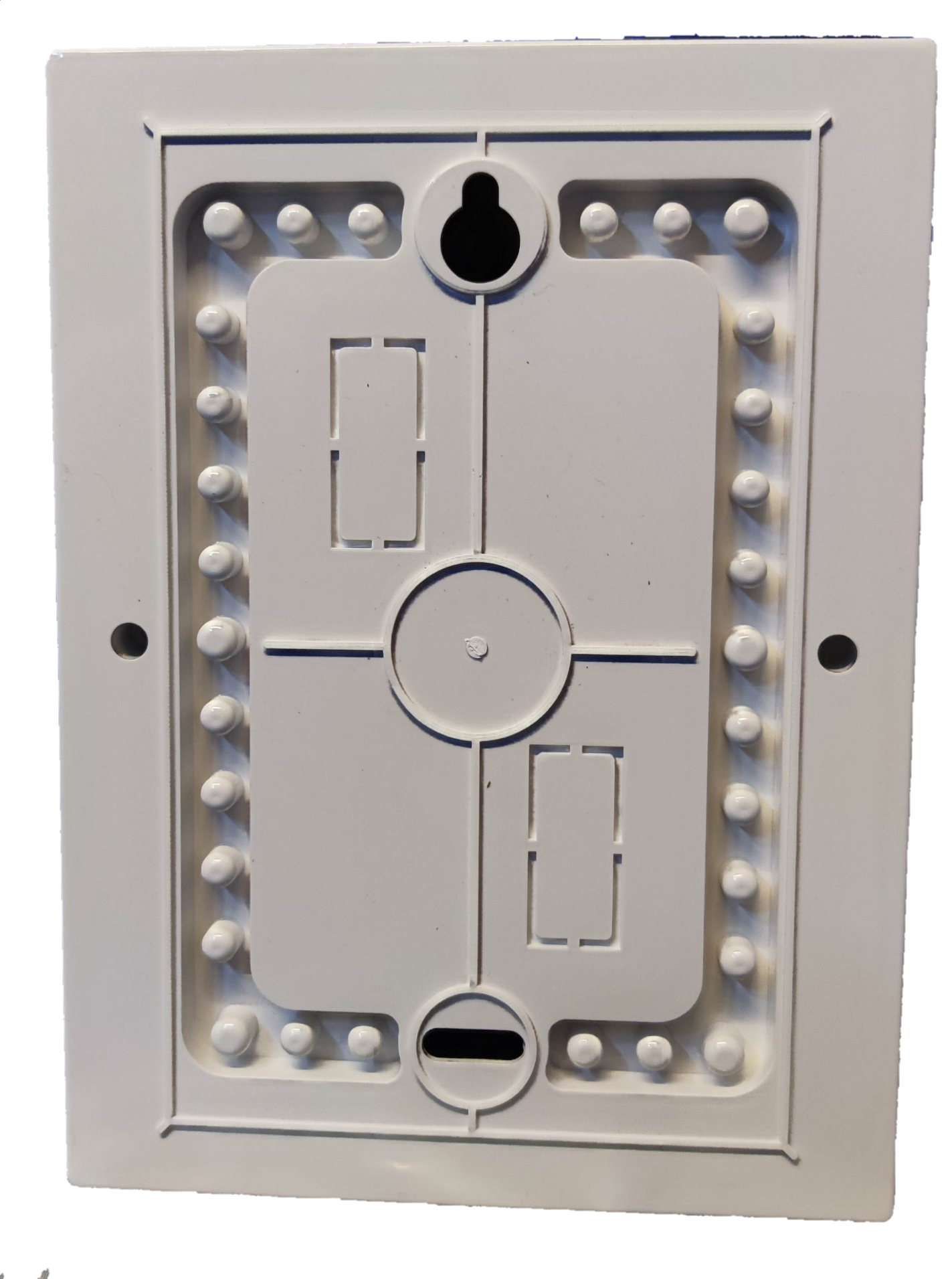 Chint 6 Ways Distribution Box with BusBar white electrical circuitry component with mounting holes