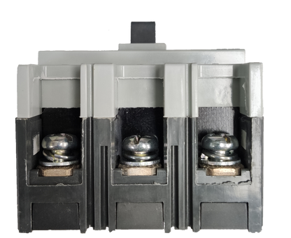 Chint Breaker 3 Phase 20 KAIC MCCB electrical circuitry part with three metal terminals