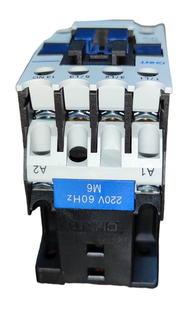 Chint Magnetic Contactor 25A 220V power switch component with multiple connection terminals
