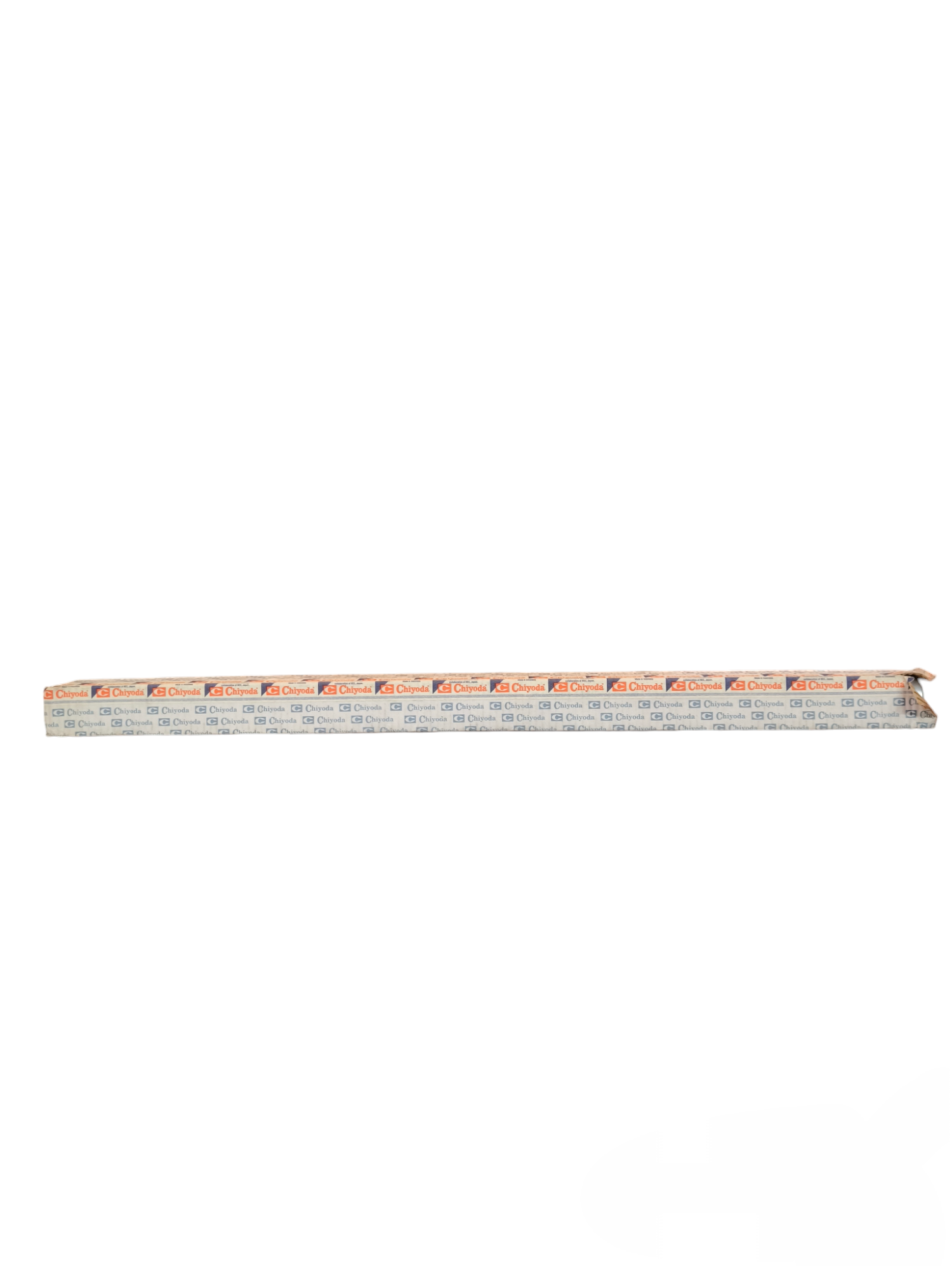 Chiyoda 20W T10 Fluorescent Tube Red packaged in protective wrapping