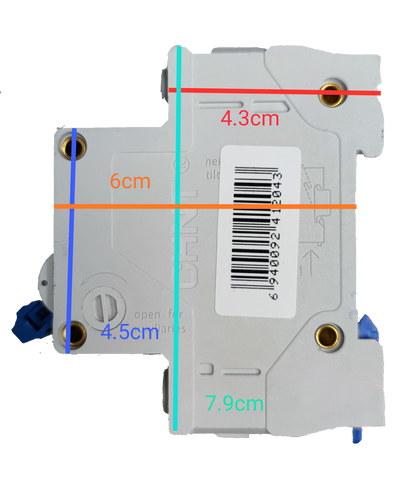 Chint 6A 3Pole Miniature Circuit DIN Rail Type for electrical installations and circuit protection