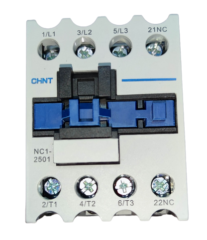 Chint industrial contactor 440V NC1-2501 for reliable electrical control with multiple terminals