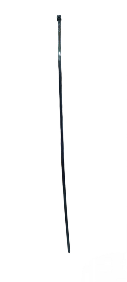 Grippes 15 Inches Cable Tie 5mm x 380mm black plastic cable tie for securing and bundling cables
