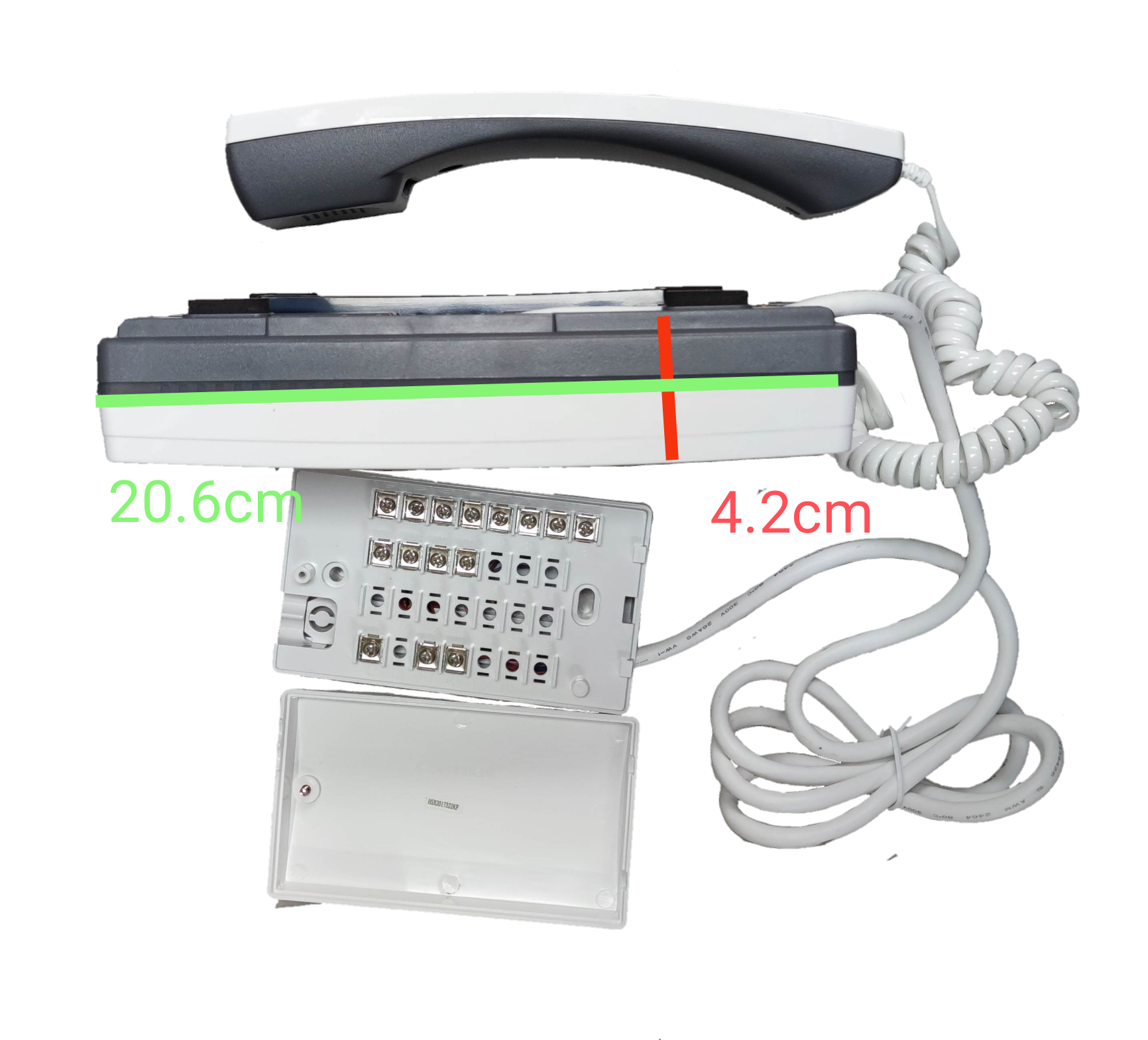 Commax 12 Station Intercom Master Unit with sleek design and easy-to-use features for home security