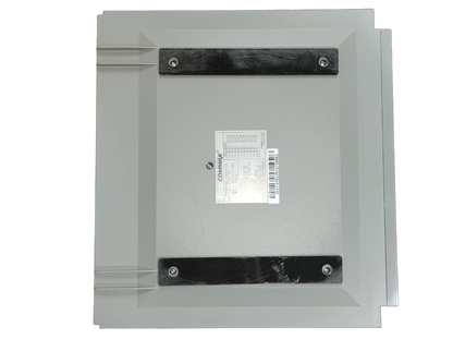 Commax Intercom Station 220V with Handset back panel showing mounting brackets and label