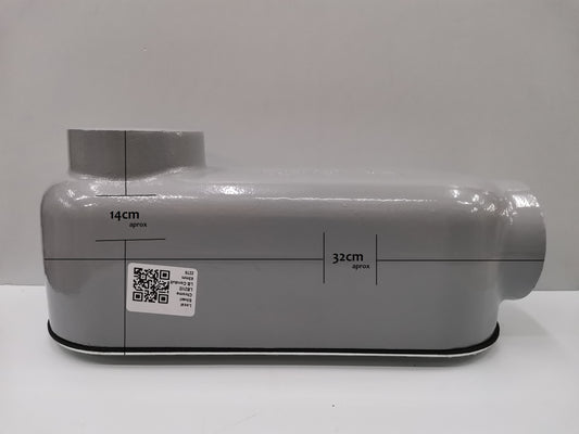 Local vendor Conduit Bodies Threaded LB Type in gray electrical conduit fitting with dimensions