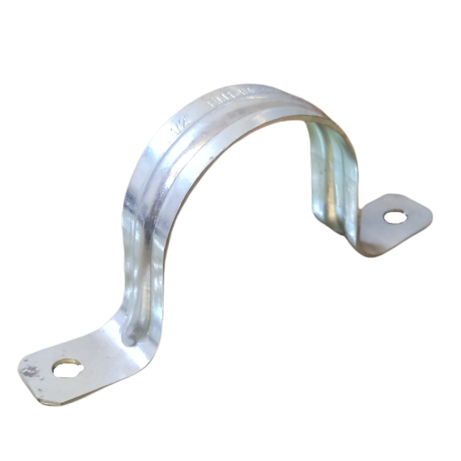 Conduit Clamp 2 Holes 20mm Durable Metal Support for Electrical Wiring Installation