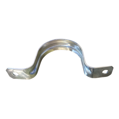 Stainless Steel Conduit Clamp 2 Holes 20mm for secure mounting and installation of conduit pipes.