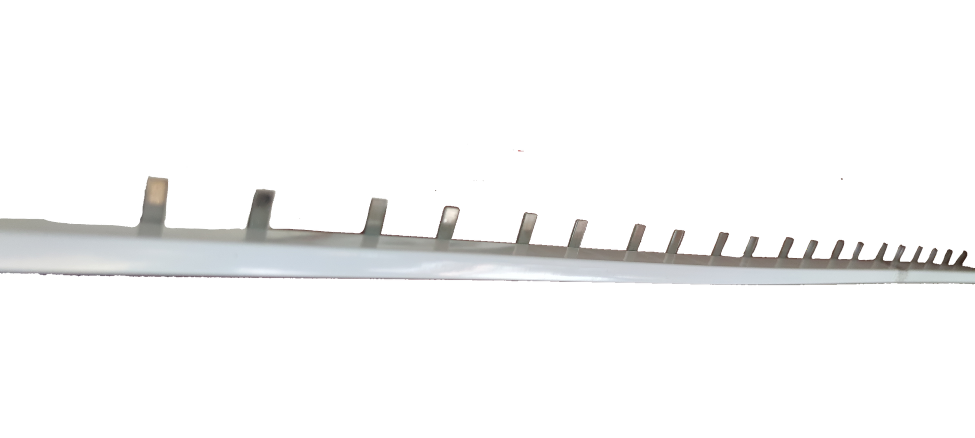 Grippes Bus Bar 2P for 2Pole 3 Module electrical circuitry part with multiple connectors in white