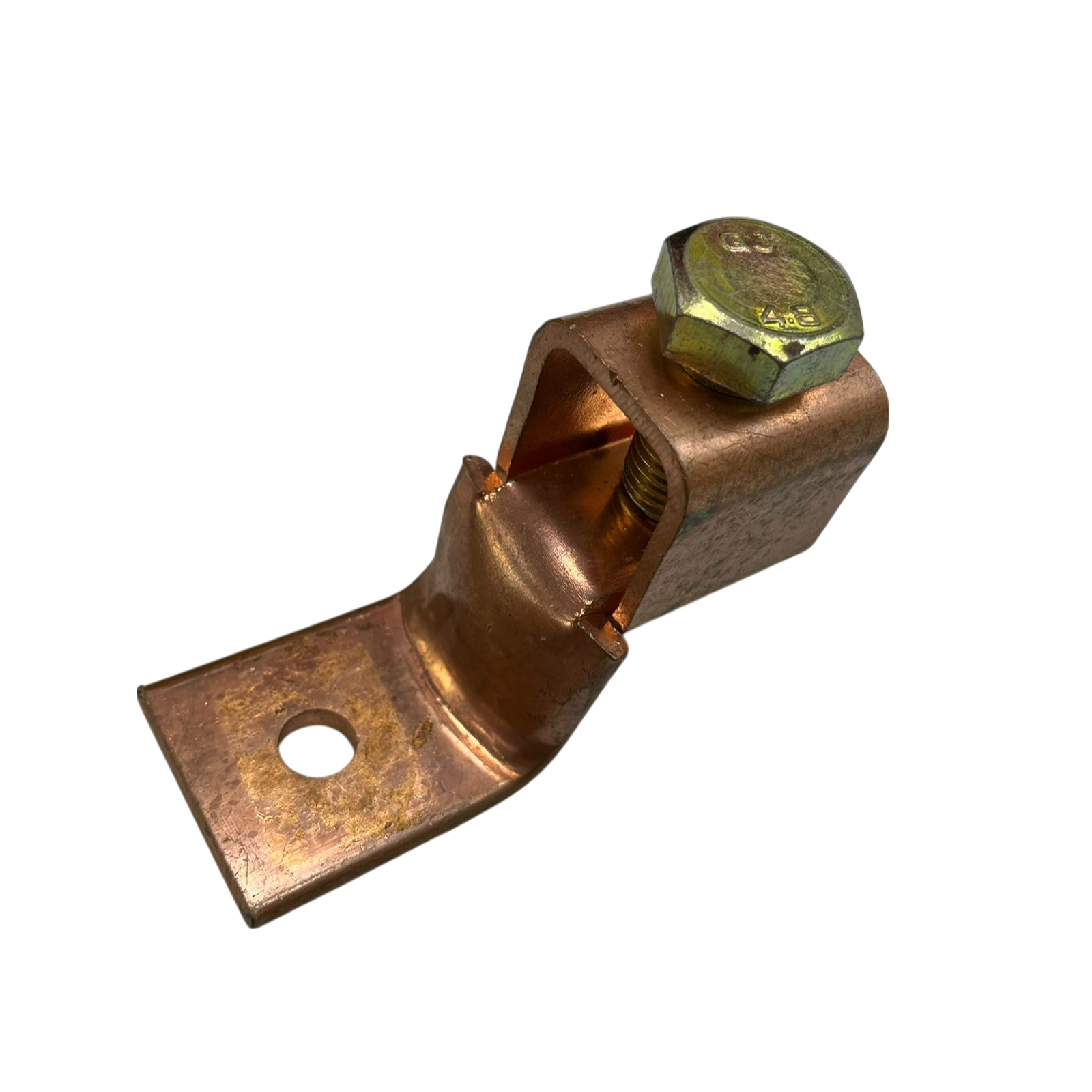 Local electrical solderless terminal lugs 380mm - 500mm copper connector with bolt for wiring