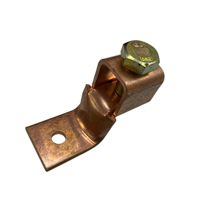 Local electrical solderless terminal lugs 380mm - 500mm copper connector with bolt for wiring