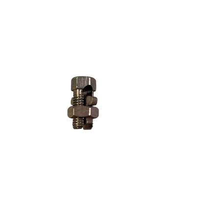 Solderless Connector 1 Bolt 1.25-8MM metal inline electrical terminal with nut and clamp for wiring