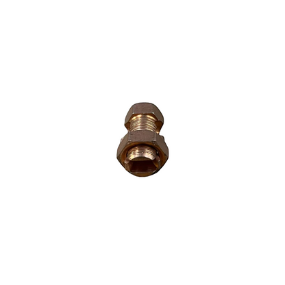 Brass electrical joiner Solderless Connector 1 Bolt 5.5-14MM. for panel and cable connections with hex nuts Solderless Connector Single Bolt for Wire Size 5.5mm - 14mm Copper, S-6 Electx Electrical SUpply