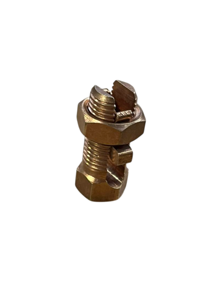 Brass Solderless Connector 1 Bolt 8-22MM for grounding and battery cable splicing in electrical projects