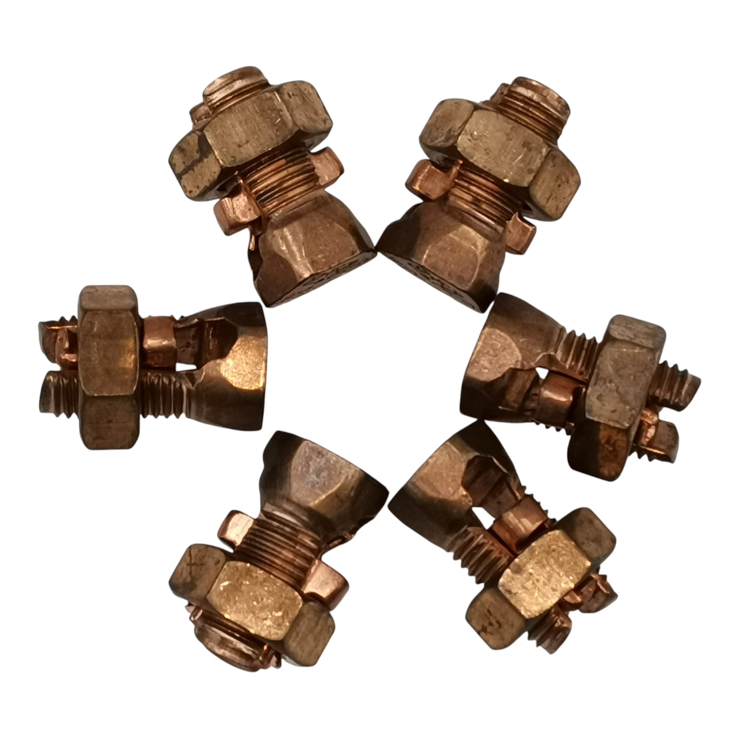 Solderless Connector Single Bolt Wire Size 8.0mm - 22mm Copper S-4 AWG4