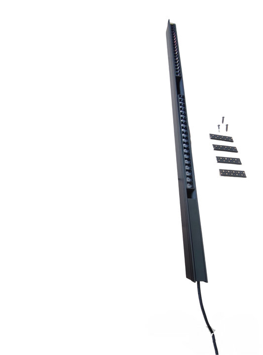 Magnetic Track Light 1 Meter 50mm with 2Pcs 18W LED Grille Track Light 220V Daylight 6500K ( ILLUMIQ TERRA)
