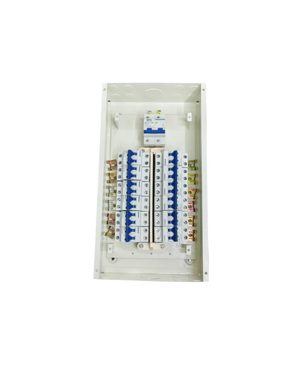 Panel Board 125A 2Pole Main Royu Miniature Circuit Breaker Metal with 12 Branches 2 Pole (Panasonic)