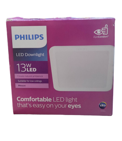 Philips 13W LED Downlight  220V Square 140mm (5.5")  Daylight