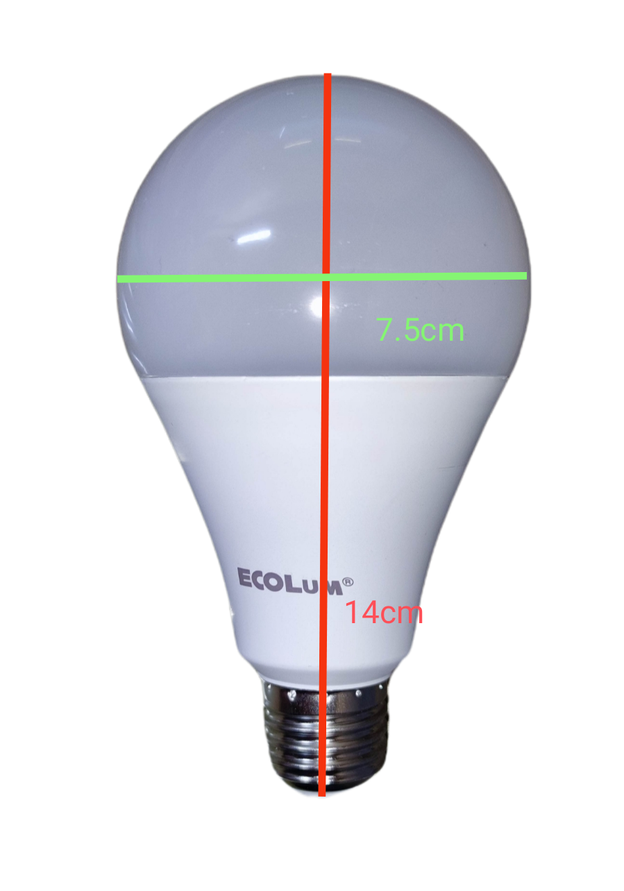 Ecolum 19W LED Bulb 220V E27 Daylight