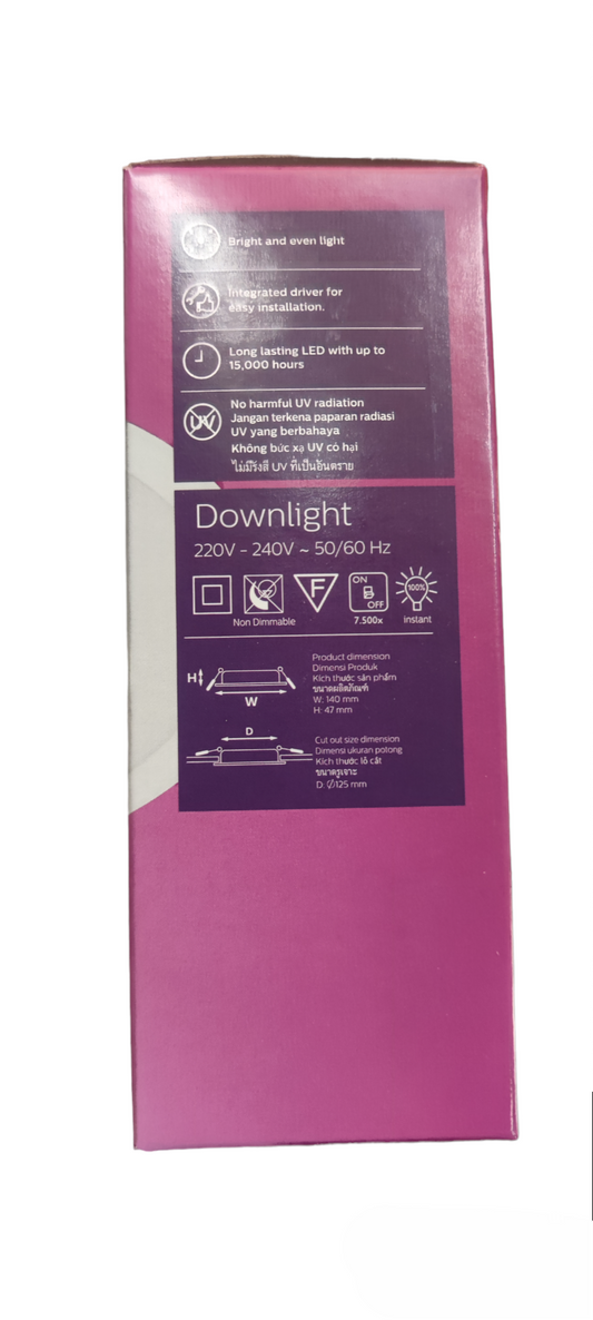 Philips 13W LED Downlight 220V Tri Color Meson Scene Switch