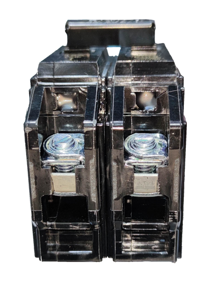 Royu 15A Circuit Breaker 2 Pole Single Phase 220V Bolt On with Mechanical Lugs RCBB15-60