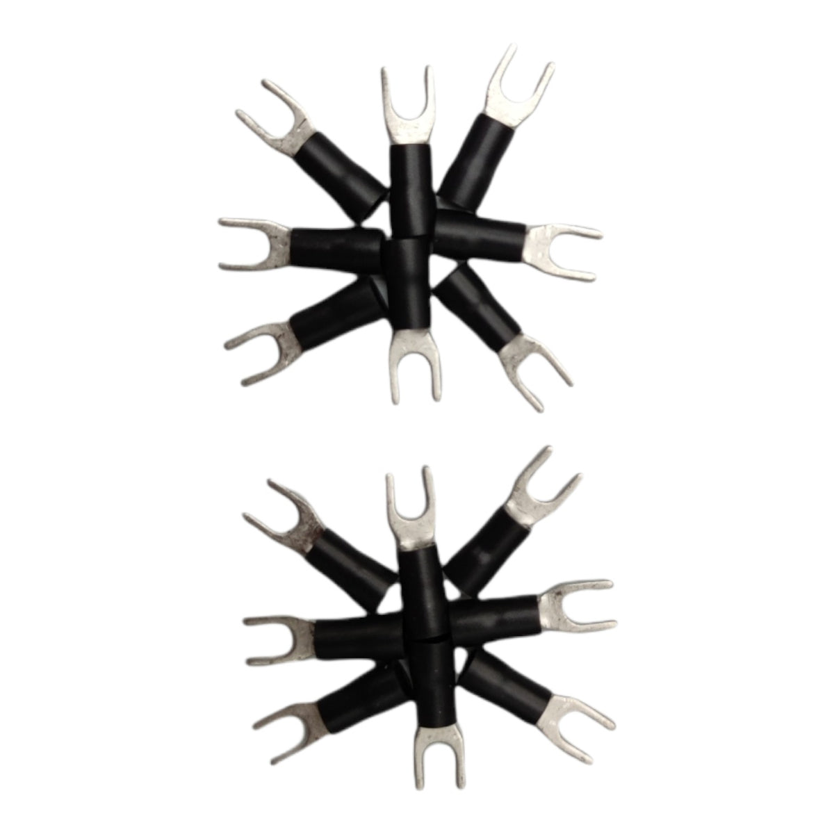 Y Terminal With Insulation 5.5mm wire 6mm Y Size 10PCS, Y Terminal 5.5mm YBB-10 10PCS