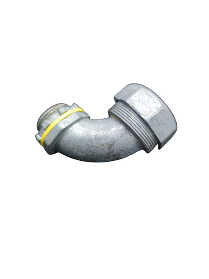Liquid Tight Angle Connector, Liquid Tight Elbow Available in 1/2, 3/4, 1, 1 1/4, 1 1/2, 2, 2 1/2, 3" and 4"