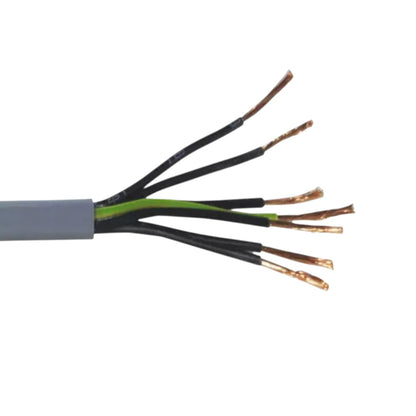 Helukabel Control Cable 1.0mm  AWG 18 Un-Shielded Available in  25, 18, 12, 7,  6,  5, 4, 3 and 2 Cores, in Different Lengths 300V AC / 500V AC Oil Resistant, Flame Retardant VDE 0482-332-1-2 IEC 60332-1-2, Class 5