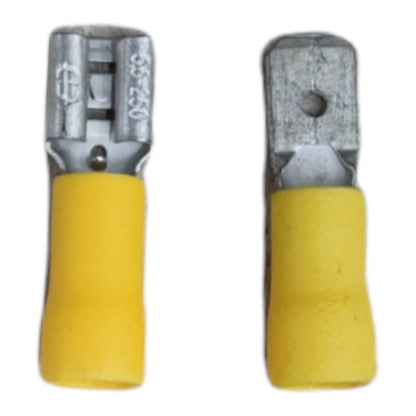 Local Terminal Lugs Connector Type for 5.5mm Wire 7mm with Insulation Head Male and Female, Spade Connector 7mm Male and Female, Terminal Spade Connector, Spade Terminal