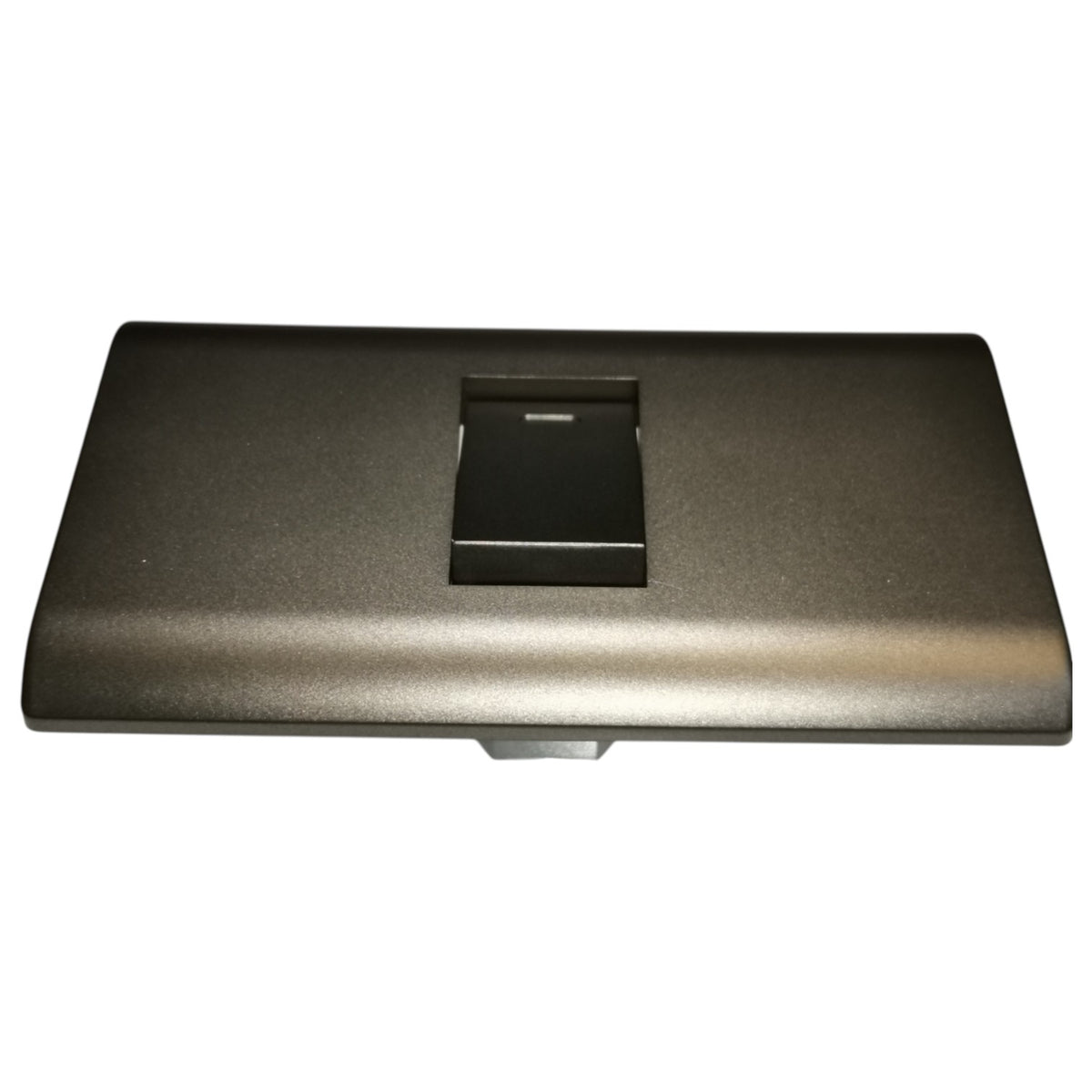 Royu 1 Gang 1 Way Switch 15A 220V with Plate Cover Dark Gray PLANO Series RMP1/RMS6-A/DG