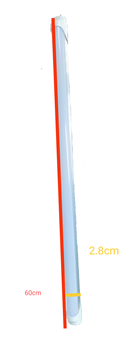 Denko 10W T8 LED Tube Light with dimensions of 60cm length and 2.8cm diameter for efficient lighting