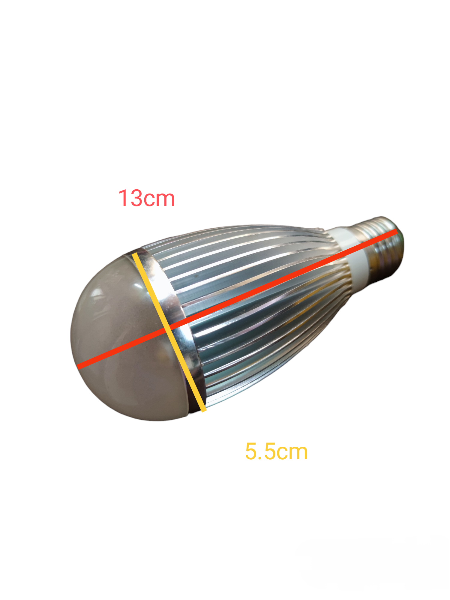 Denko 6W LED bulb E27 220V with a sleek design and lightweight construction for efficient lighting