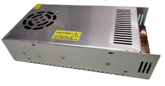 ZwitseRise metal enclosure Power Supply 12V 50A with cooling fan and ventilation slots