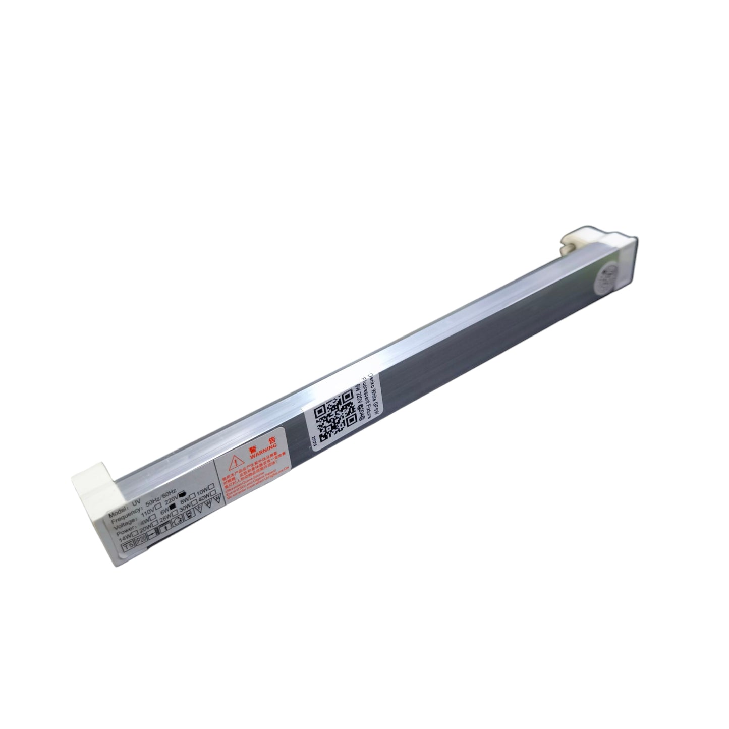 Grippes Denko T5 6W fixture 220V with sleek aluminum design for efficient lighting installation