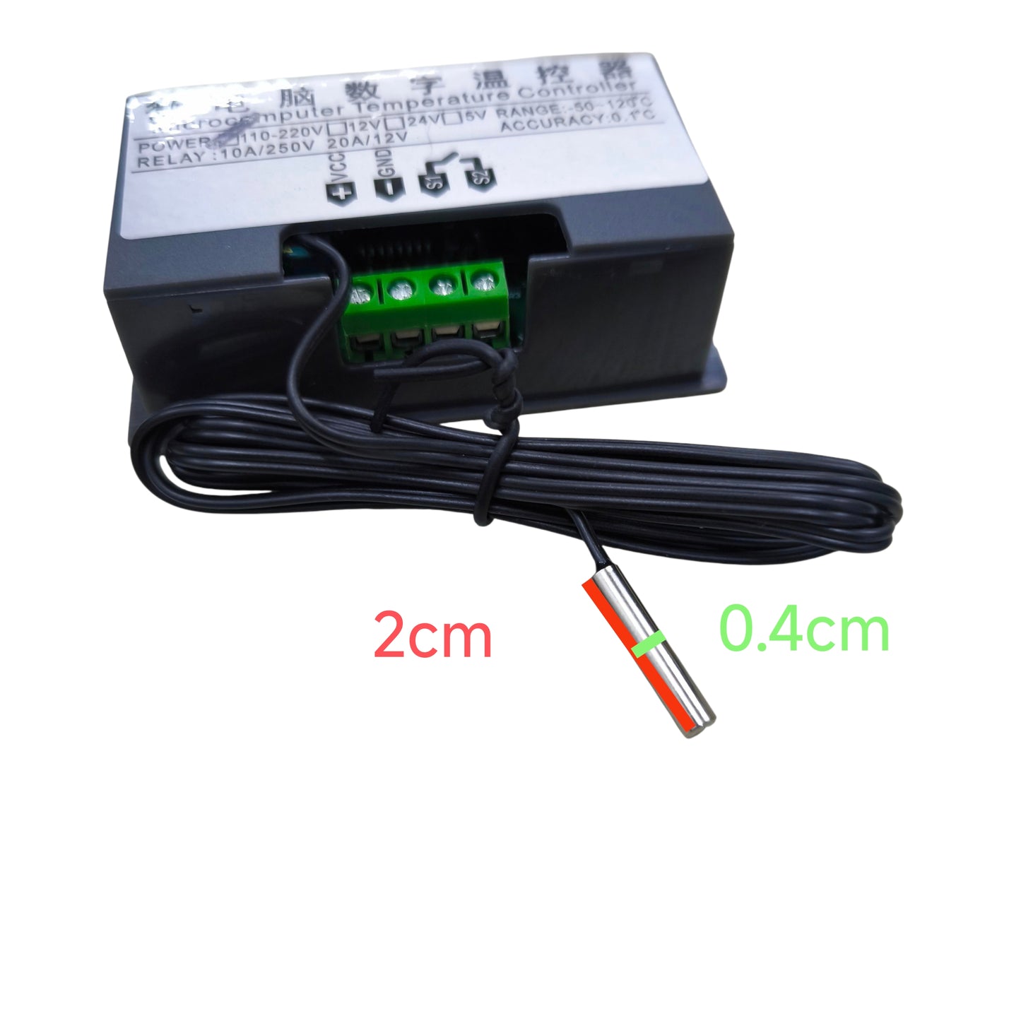 Grippes digital thermostat controller 220V with temperature sensor for water dispensers and filters