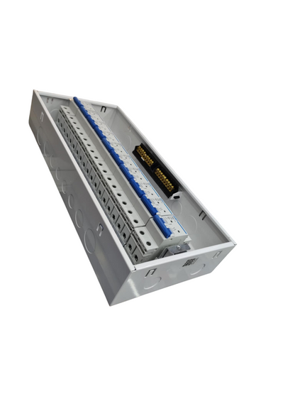 Chint Distribution box with Bus Bar Flush Type electrical circuitry component in white casing
