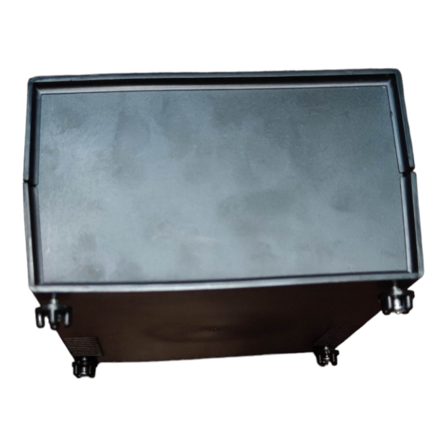 DIY plastic enclosure 170x135x90mm in black with a sleek design for electronic projects