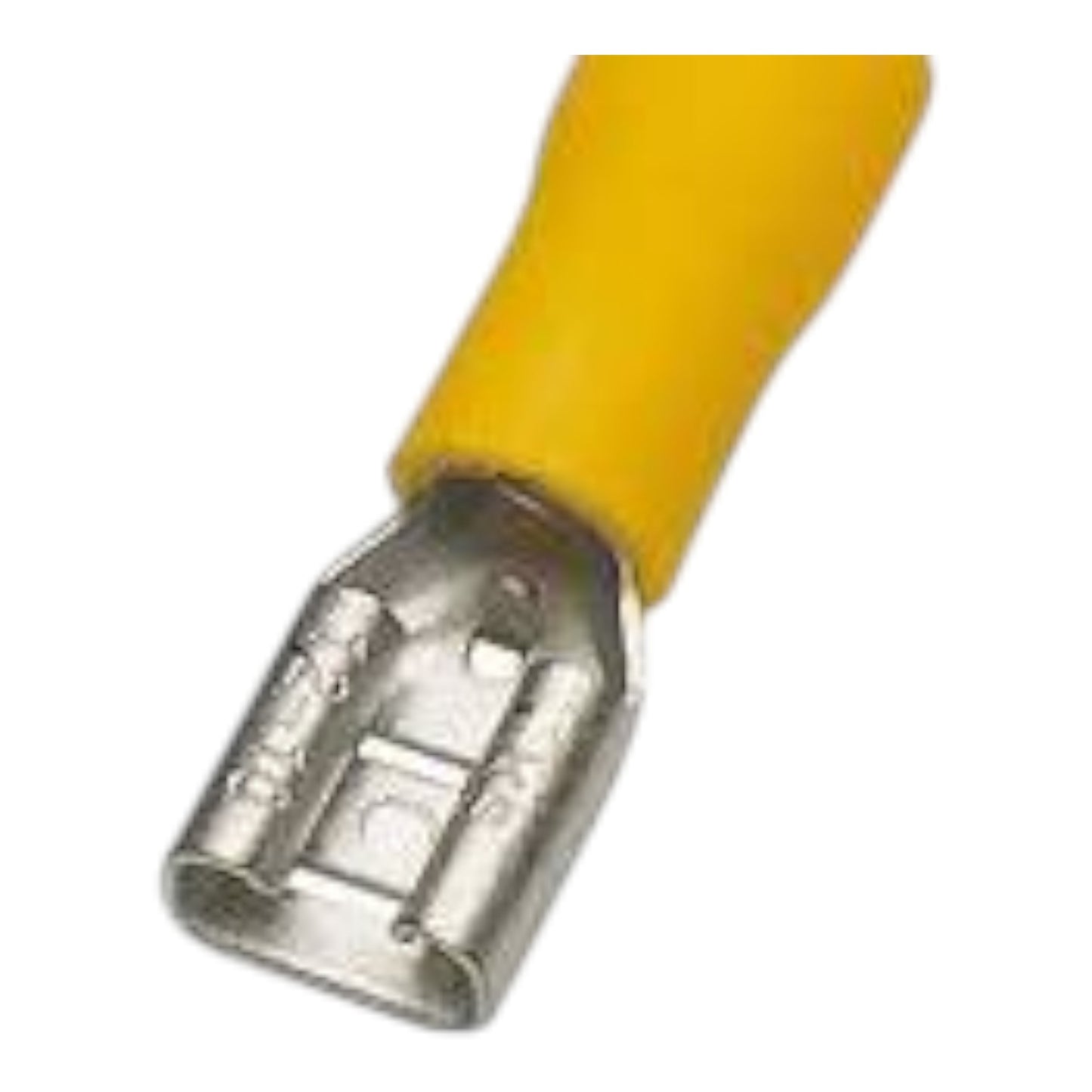 Terminal Lugs Connector Type for 5.5mm Wire 10mm with Insulation Head Female, 10PCS