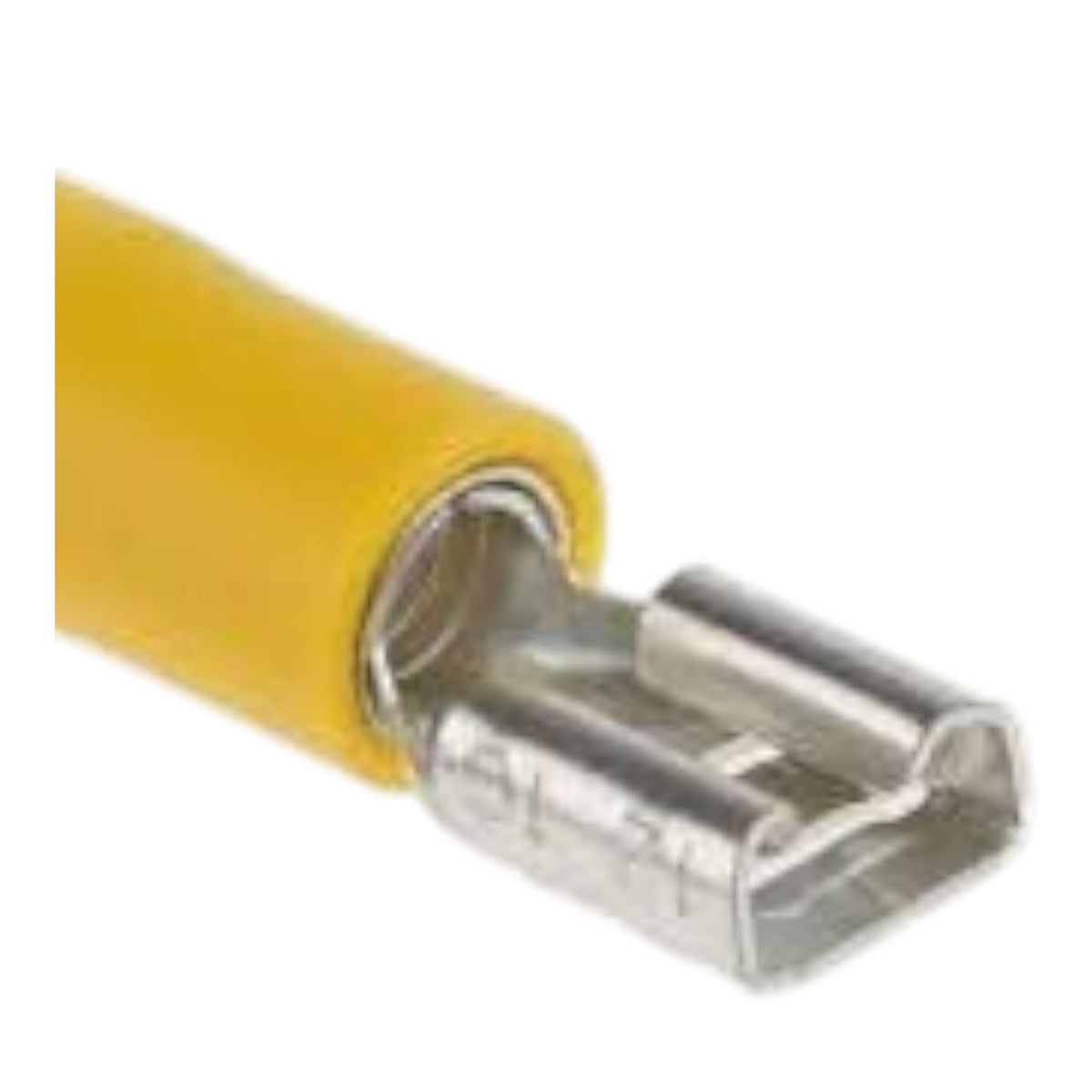 Terminal Lugs Connector Type for 5.5mm Wire 10mm with Insulation Head Female, 10PCS