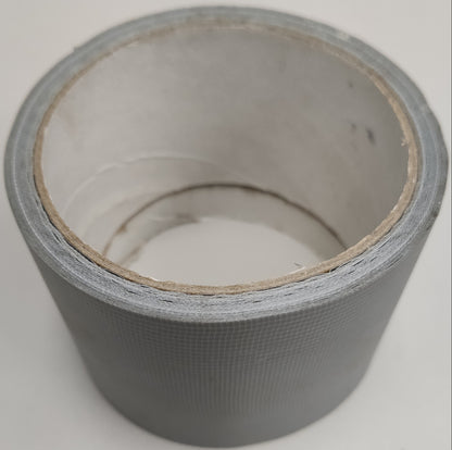 Grippes Duct Tape 3 Inch 74mm roll in gray for strong adhesive and sealing applications