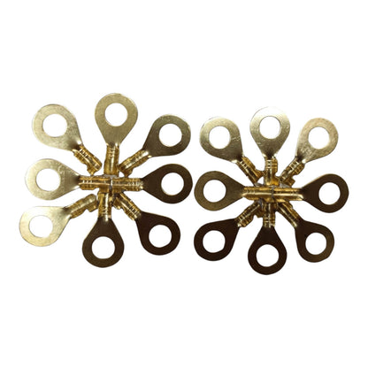 Ring Terminal 2.0mm wire 7mm Hole Size (10PCS) , Round Terminal 2.0mm