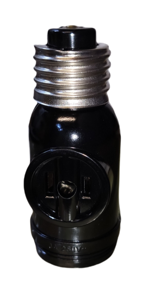Omni E27 3A 250V socket adapter for versatile lighting installation and accessories