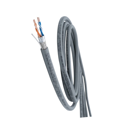 Belden Shielded Data Cable 2 Pairs 4 Cores 24AWG 0.25 mm² 30 m Silver Sheath Polyvinyl Chloride 9482