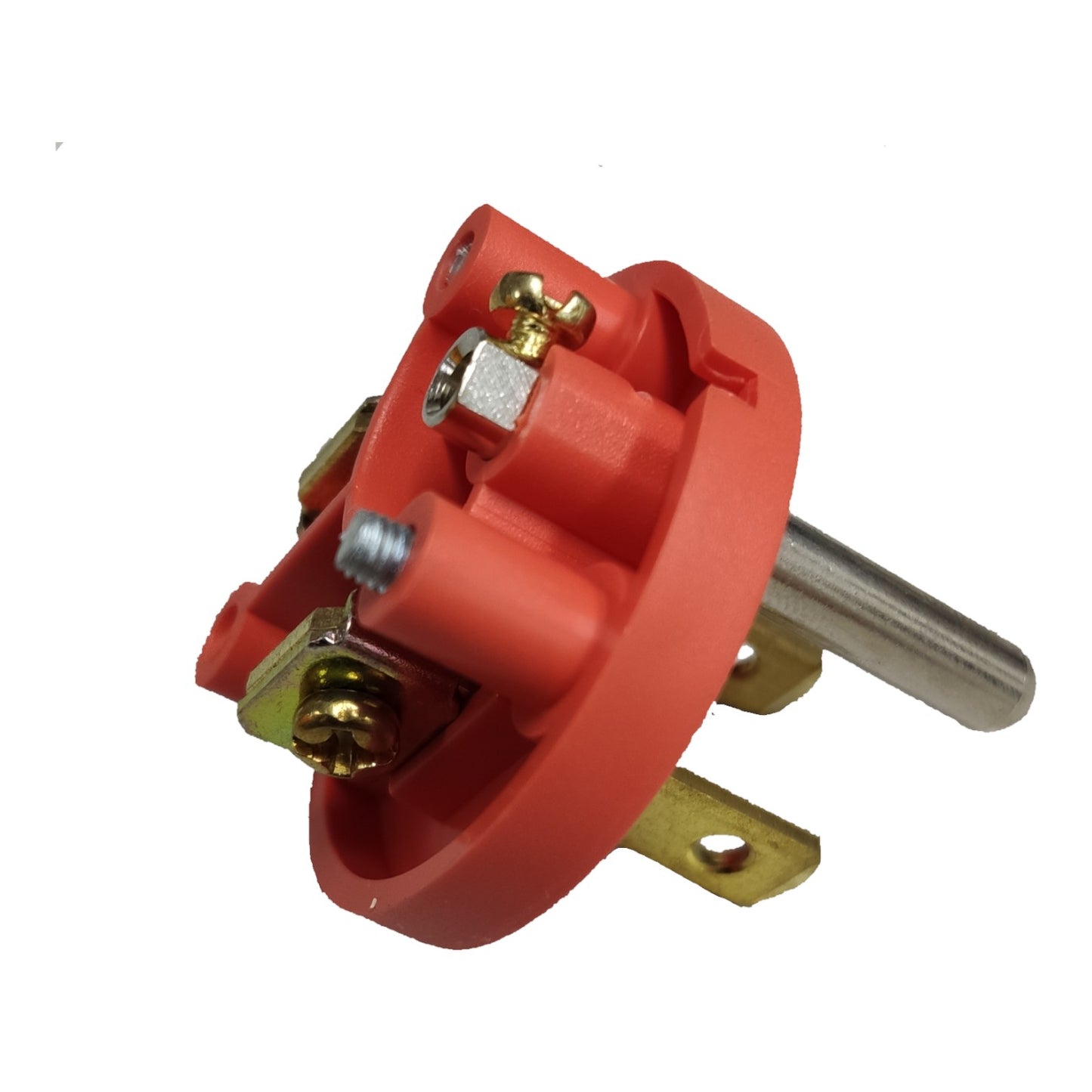 Omni Electrical Rubber Plug Flat Pin with Ground 15A 250V Transparent WPR-103