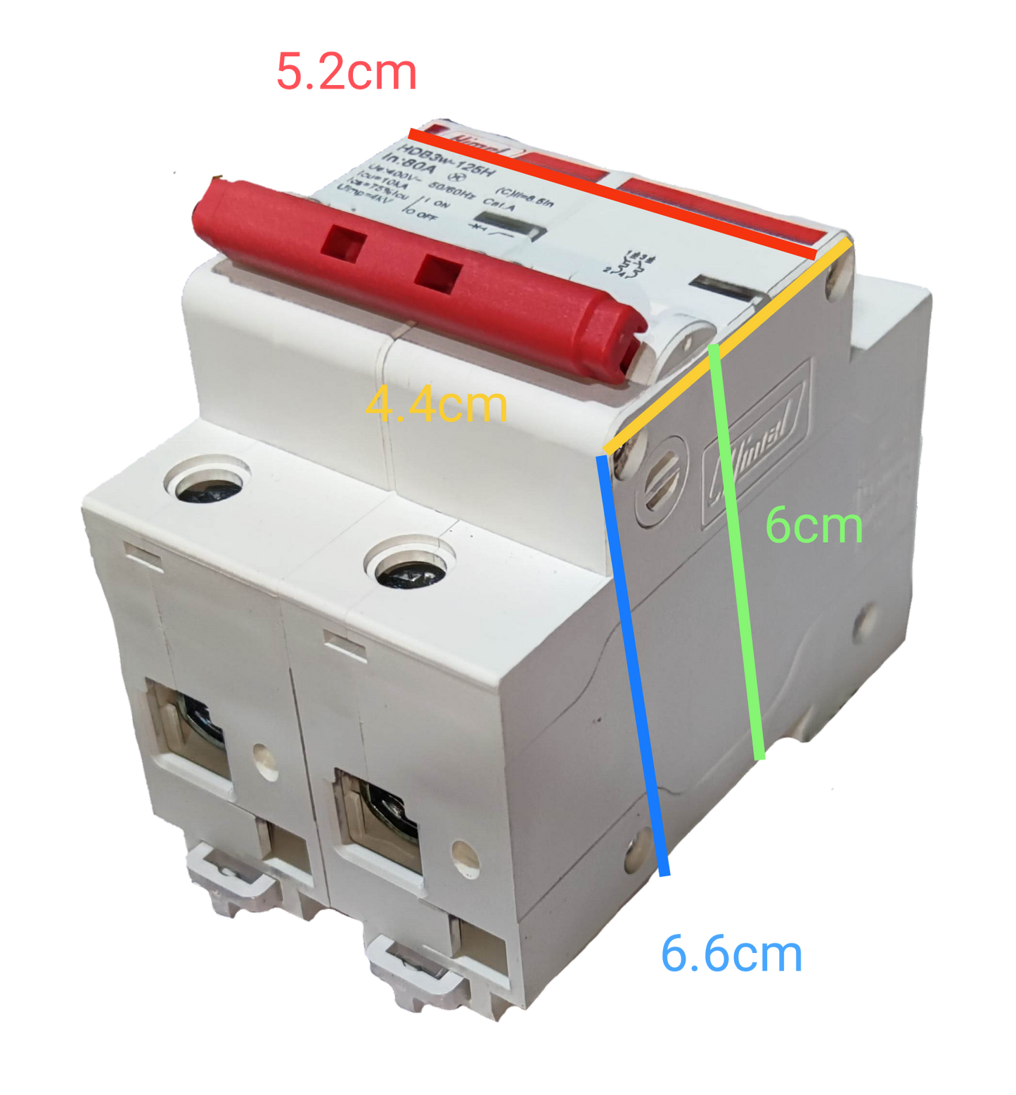 Himel 16A 3 Pole 6KAIC 220V Miniature Circuit Breaker MCB HDB3wN3PC16