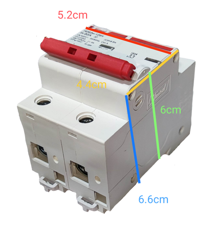 Himel 16A 3 Pole 6KAIC 220V Miniature Circuit Breaker MCB HDB3wN3PC16