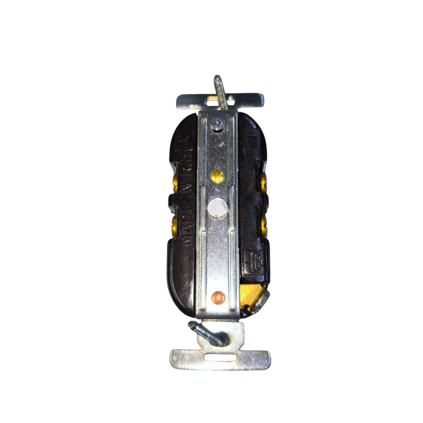 Eagle 2 gang tandem outlet 15A 250V with durable construction for reliable power distribution