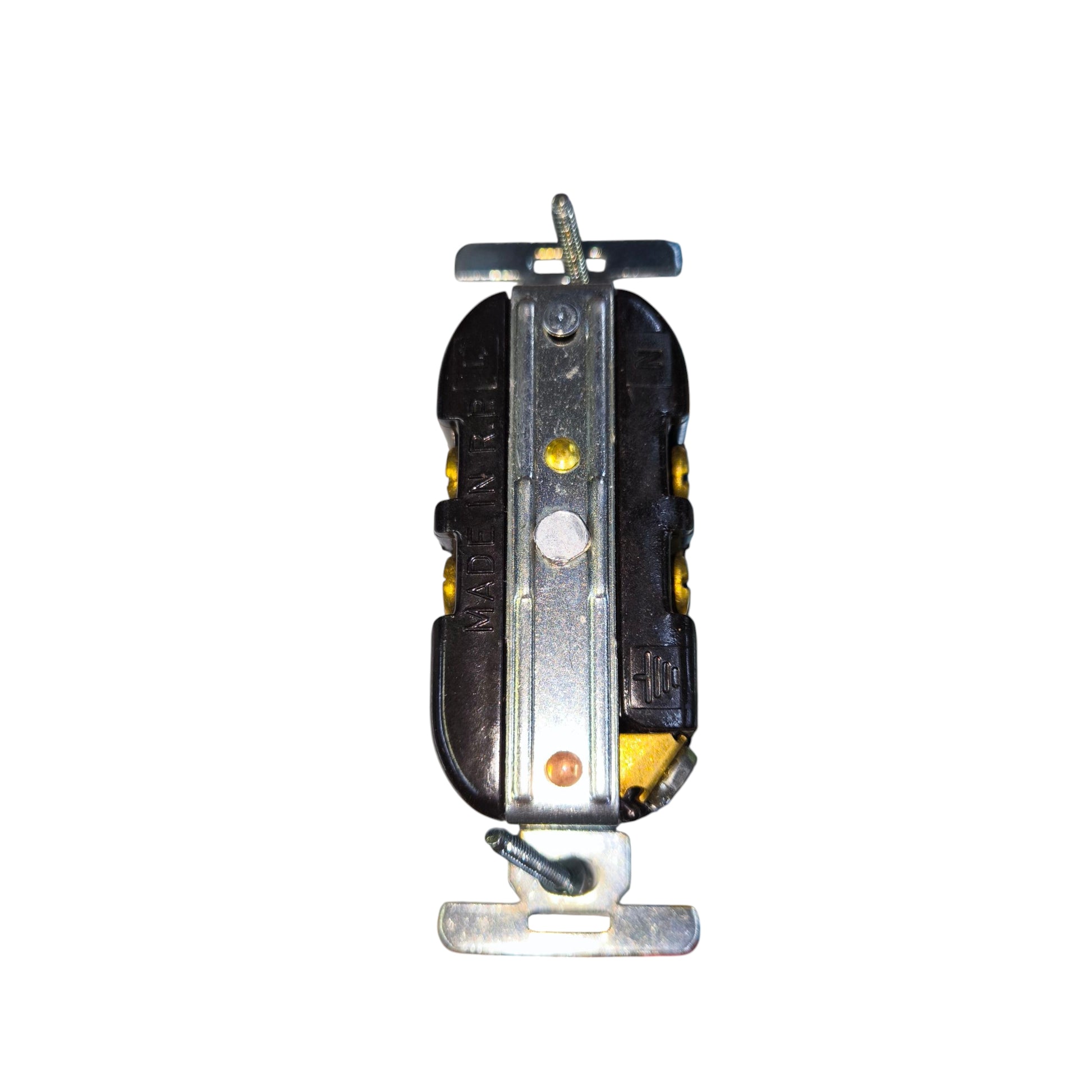 Eagle 2 gang tandem outlet 15A 250V with durable construction for reliable power distribution