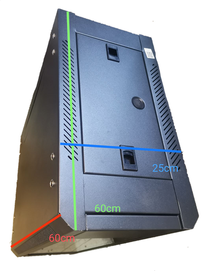 Grippes Data Cabinet 4U, Server Rack 4U 60cm x 60cm x 25cm