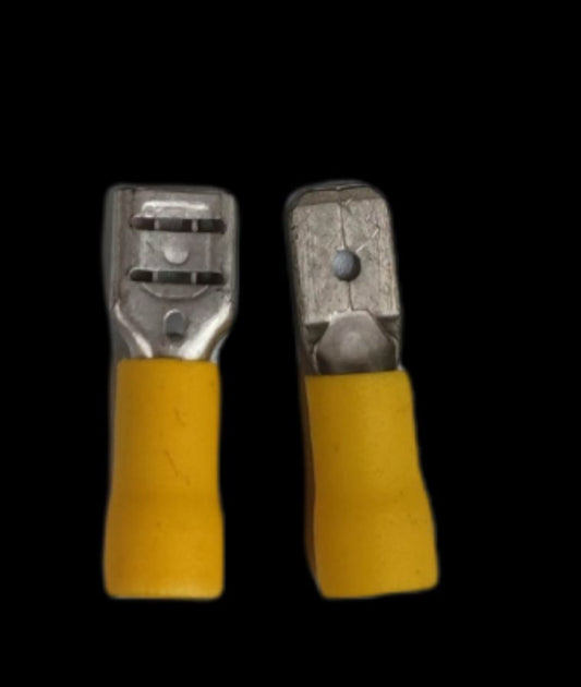 Local Terminal Lugs Connector Type for 5.5mm Wire 7mm with Insulation Head Male and Female, Spade Connector 7mm Male and Female, Terminal Spade Connector, Spade Terminal